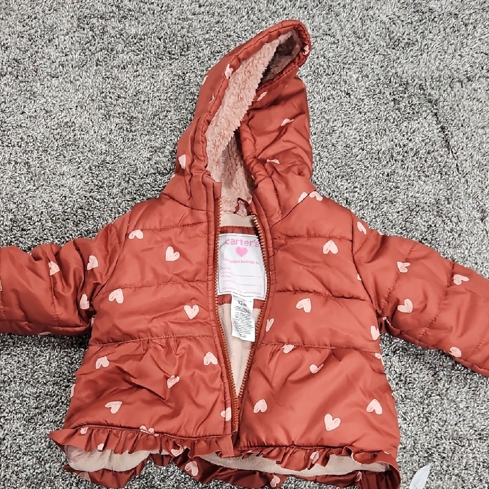 12 Month Girls Winter Coat
